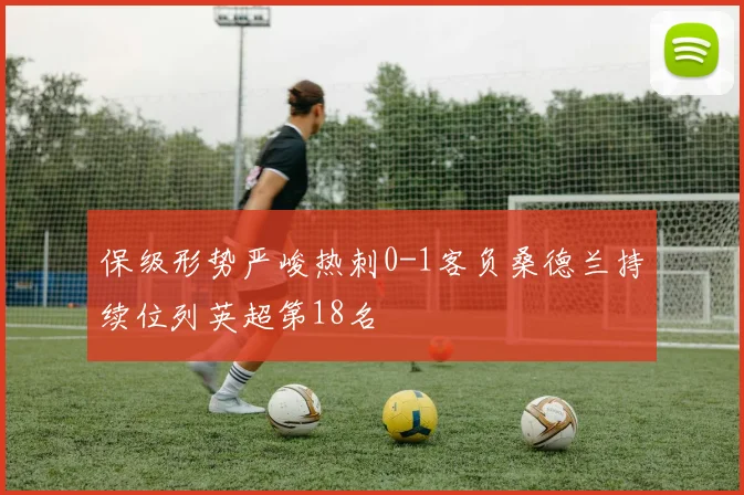 保级形势严峻热刺0-1客负桑德兰持续位列英超第18名